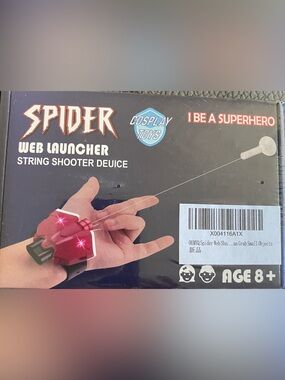 Cosplay Toys spider web launcher
